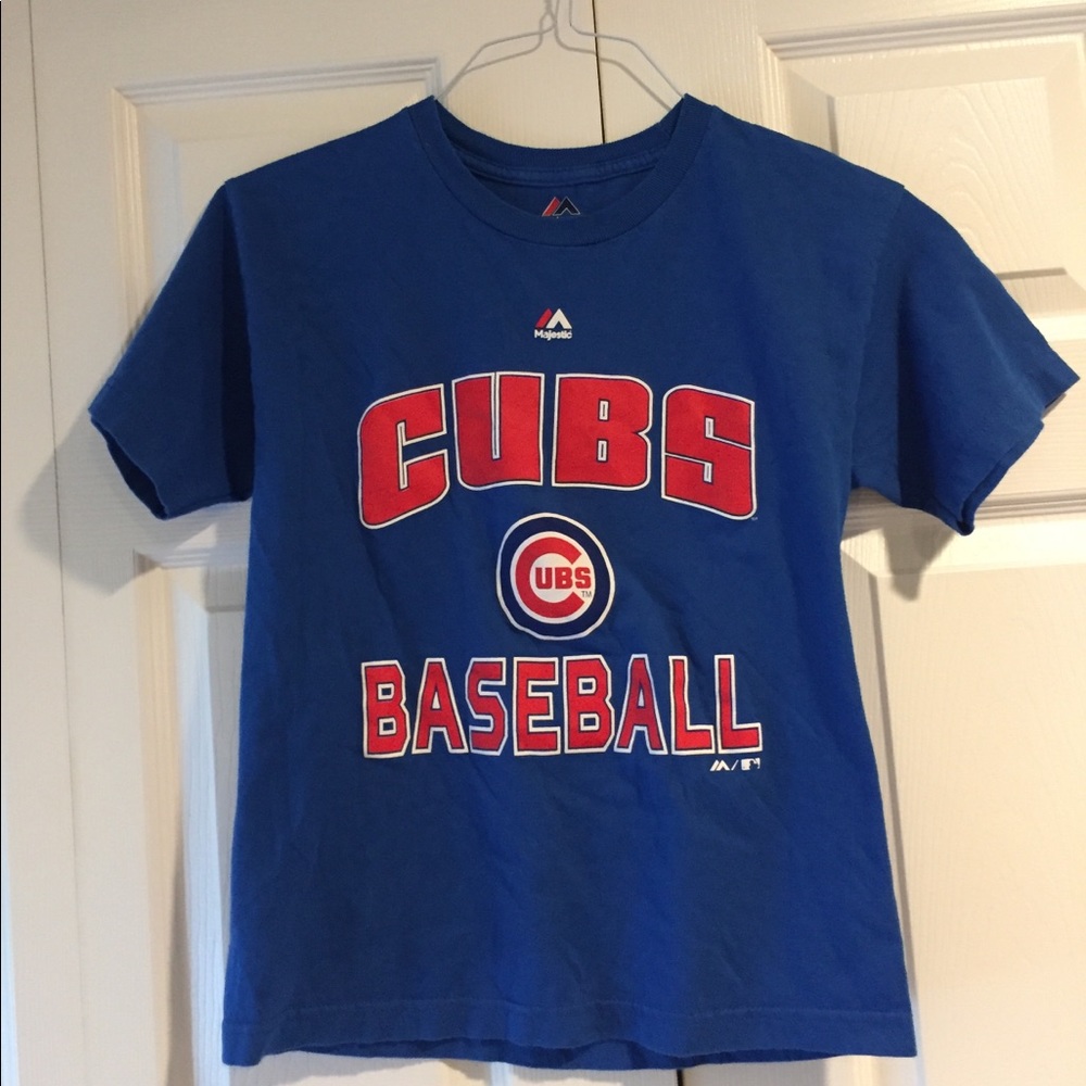 Youth Boys Size Medium Chicago Cubs T-Shirt